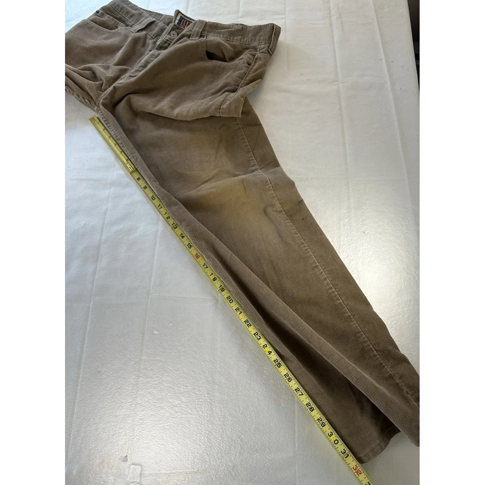Levi 549 Low Loose Brown Corduroy 38x32 Baggy Skater Grunge Y2K